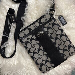 Coach Signature Crossbody -C-Logo-Black